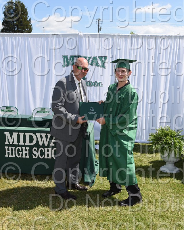 Midway High School Senior Portraits Graduations 2022 (Across Stage
